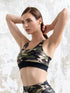 Sujetador deportivo militar estampado Lismina